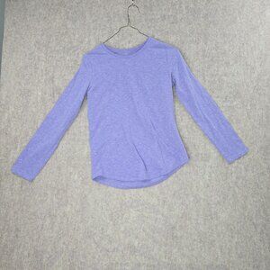 Cat & Jack XL Long Sleeve Lavender Glitter Tee For Girls